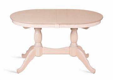Кухонный стол раскладной Лилия-1300 (беленый дуб) 78,5x82x130+35 в Вологде - предосмотр