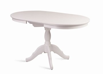 Кухонный стол раздвижной Лилия (белая эмаль) 78,5x82x110+35 в Вологде - предосмотр 3