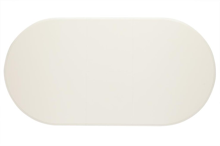 Кухонный стол раскладной LORENZO (Лоренцо) 160+46x107x76, pure white (402) в Вологде - изображение 5