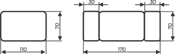 Кухонный стол раздвижной Милан-1 EVO, ноги металлические черные, стекло белое/серый в Вологде - изображение 2
