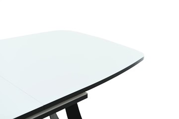 Кухонный раздвижной стол Милан Стекло Opti (Белое) в Вологде - предосмотр 11
