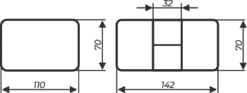 Стол раздвижной Ницца-1 ПЛ (ноги черные, плитка бежевая/лофт) в Вологде - изображение 2