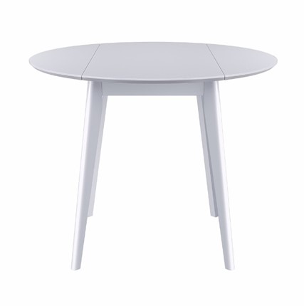 Кухонный раскладной стол Орион Drop Leaf 100, Белый в Вологде - изображение