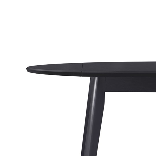 Кухонный стол раздвижной Орион Drop Leaf 100, Черный в Вологде - изображение 2