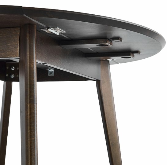 Кухонный раздвижной стол Орион Drop Leaf 100, Орех в Вологде - изображение 4