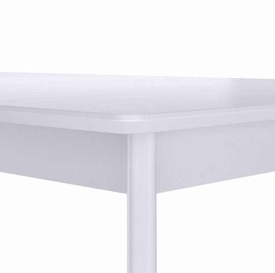 Кухонный стол раздвижной Пегас Classic Plus 120, Белый в Вологде - изображение 3