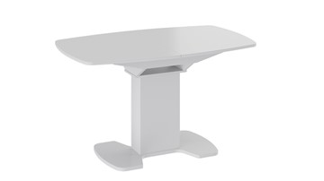 Стеклянный стол Портофино (СМ(ТД)-105.02.11(1)), цвет Белый глянец/Стекло белое в Вологде
