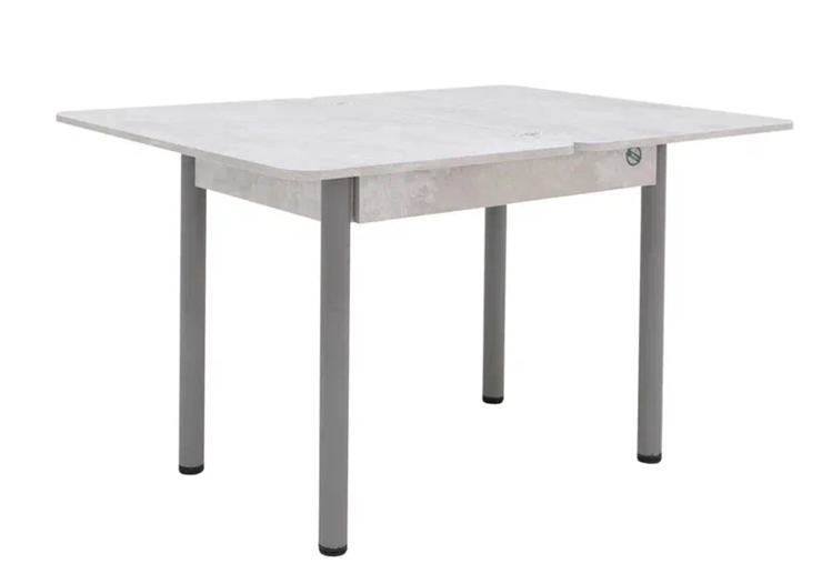 Обеденный раздвижной стол Прайм-3Р, Цемент светлый в Вологде - изображение 1
