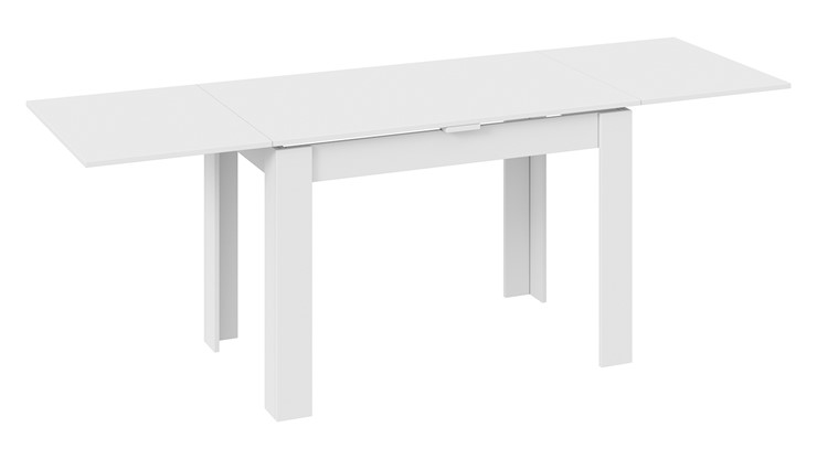 Кухонный стол раздвижной Промо тип 4 (Белый/Белый) в Вологде - изображение 1