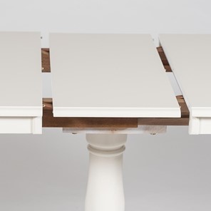 Кухонный стол раскладной Solerno (ME-T4EX) 70х100+29х75, ivory white (слоновая кость 2-5) арт.12483 в Вологде - предосмотр 5