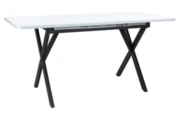 Кухонный раскладной стол Стайл № 11 (1100/1500*700 мм.) столешница пластик, форма Флан, с механизмом бабочка в Вологде - предосмотр 3