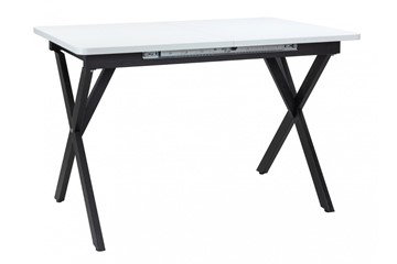 Кухонный раскладной стол Стайл № 11 (1100/1500*700 мм.) столешница пластик, форма Форте, с механизмом бабочка в Вологде - предосмотр 2