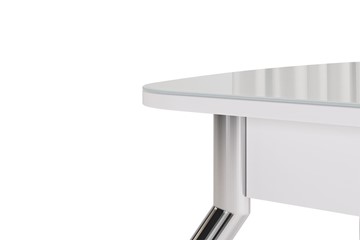 Кухонный раскладной стол Танго, белый/белый в Вологде - предосмотр 5