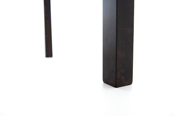 Кухонный раскладной стол Токио дерево №3 (стекло черное/черный) в Вологде - предосмотр 7