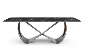 Кухонный стол DT9305FCI (240) черный керамика/бронзовый в Вологде - предосмотр 1