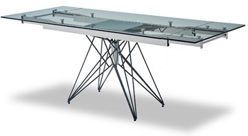 Кухонный раскладной стол T-041 (140) прозрачный в Вологде - предосмотр 3
