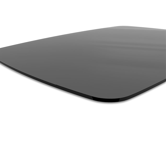 Обеденный стол SHT-ТT26 118/77 стекло/SHT-TU30-2 / SHT-A30 Черный в Вологде - изображение 3