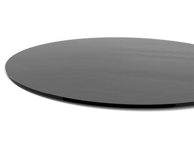 Обеденный стол SHT-ТT26 90 стекло/SHT-TU30 дымчатый/коричневый в Вологде - изображение 3