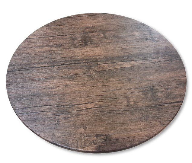 Кухонный обеденный стол SHT-TU23/H71/ТT 80 (темно-серый/палисандр) в Вологде - изображение 2