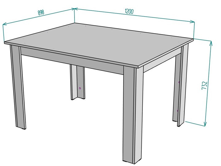Кухонный стол T36, ЯШС в Вологде - изображение 1