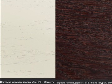 Кухонный стол раздвижной Леонардо-1 исп. Круг 1000, тон 10 Покраска + патина с прорисовкой (на столешнице) в Вологде - предосмотр 17