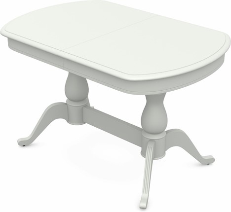Кухонный раздвижной стол Фабрицио-2 исп. Мыло 1200, Тон 9 (Морилка/Эмаль) в Вологде - изображение