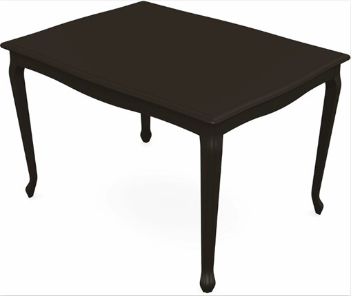 Кухонный стол раскладной Кабриоль 1400х800, тон 11 (Морилка/Эмаль) в Вологде - изображение