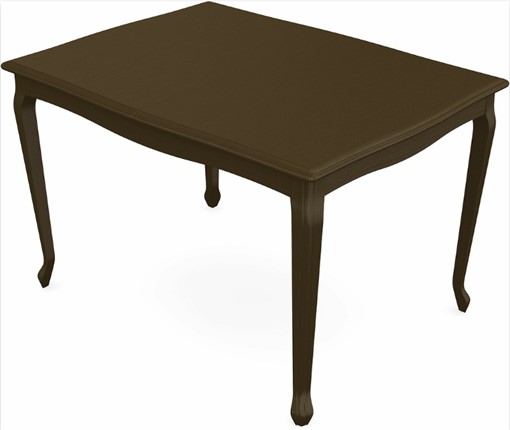 Кухонный стол раздвижной Кабриоль 1400х800, тон 5 (Морилка/Эмаль) в Вологде - изображение