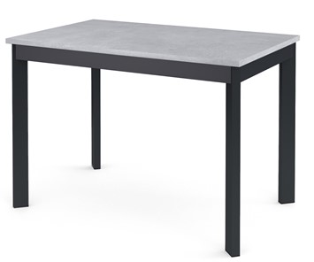 Кухонный раздвижной стол Dikline L110 Бетон/ножки графит в Вологде - предосмотр