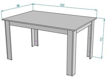 Обеденный стол T37, ВД в Вологде - предосмотр 1
