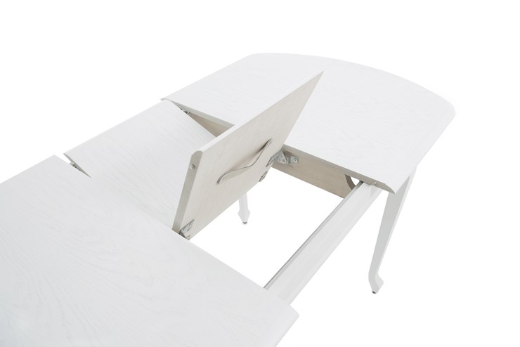 Кухонный раздвижной стол Прага исп.1, тон 11 Покраска + патина с прорисовкой (на столешнице) в Вологде - изображение 4