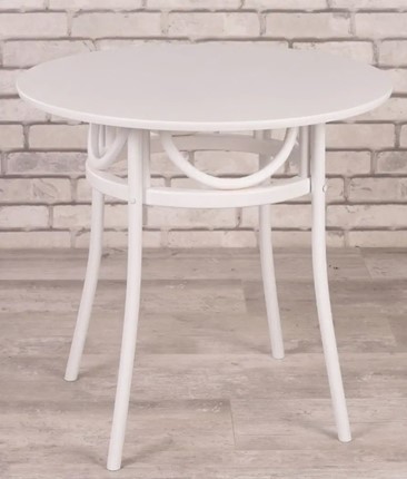 Кухонный обеденный стол Венский Вальс 800 (белая эмаль) в Вологде - изображение