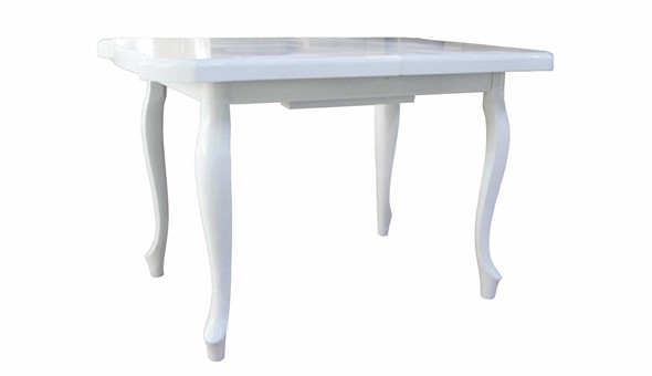 Кухонный раздвижной стол Граф, 120х160, с узором (стандартная покраска) в Вологде - изображение