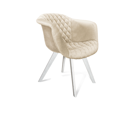 Кухонный стул SHT-ST31-С2/S39 (кремовый/белый/патина серебро) в Вологде - изображение