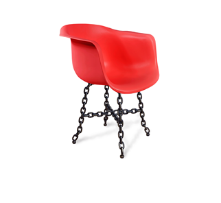 Обеденный стул SHT-ST31/S74 (красный/черный золотая патина) в Вологде - предосмотр