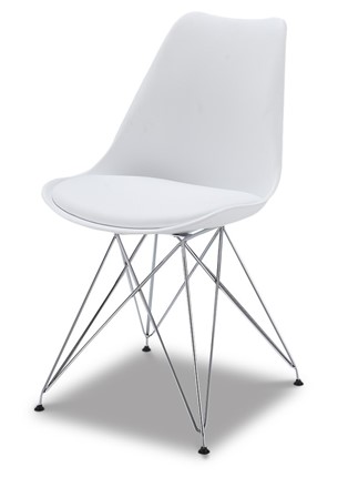 Обеденный стул PM072G белый в Вологде - изображение