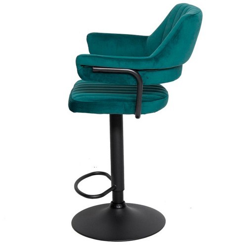 Барный стул КАНТРИ WX-2917 вельвет бирюзовый в Вологде - изображение 2