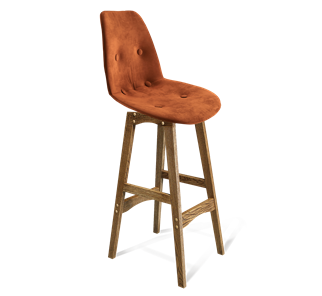 Барный стул SHT-ST29-C2 / SHT-S65 (песчаная буря/дуб брашированный коричневый) в Вологде - предосмотр