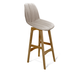 Барный стул SHT-ST29-С22 / SHT-S65 (лунный камень/светлый орех) в Вологде - предосмотр