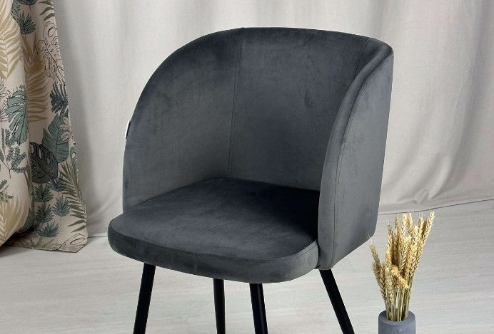 Барный стул SHT-ST33 / SHT-S29P (угольно-серый/медный металлик) в Вологде - изображение 8