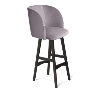 Барный стул SHT-ST33 / SHT-S65 (сиреневая орхидея/венге) в Вологде