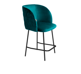 Полубарный стул SHT-ST33-1 / SHT-S29P-1 (альпийский бирюзовый/черный муар) в Вологде