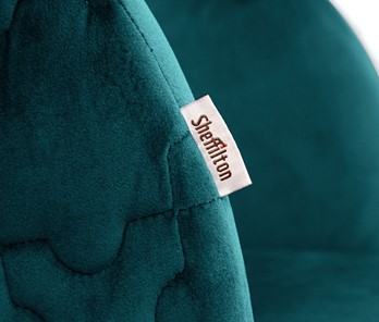 Барный стул SHT-ST33-1 / SHT-S65 (альпийский бирюзовый/дуб брашированный коричневый) в Вологде - предосмотр 6