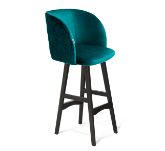 Барный стул SHT-ST33-1 / SHT-S65 (альпийский бирюзовый/венге) в Вологде - предосмотр