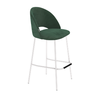 Барный стул SHT-ST34 / SHT-S29P (лиственно-зеленый/белый муар) в Вологде