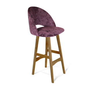 Барный стул SHT-ST34 / SHT-S65 (вишневый джем/светлый орех) в Вологде - предосмотр