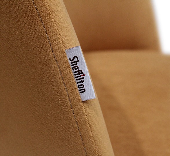Барный стул SHT-ST35 / SHT-S148 (горчичный/черный муар/золото) в Вологде - изображение 3