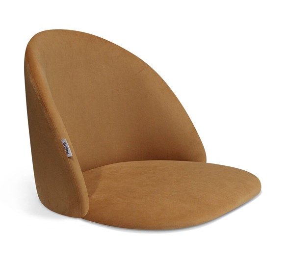 Барный стул SHT-ST35 / SHT-S65 (горчичный/дуб брашированный коричневый) в Вологде - изображение 1