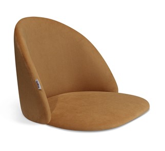 Барный стул SHT-ST35 / SHT-S93 (горчичный/браш.коричневый/черный муар) в Вологде - предосмотр 1