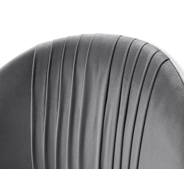 Барный стул SHT-ST35-1 / SHT-S92 (угольно-серый/браш.коричневый/черный муар) в Вологде - изображение 5